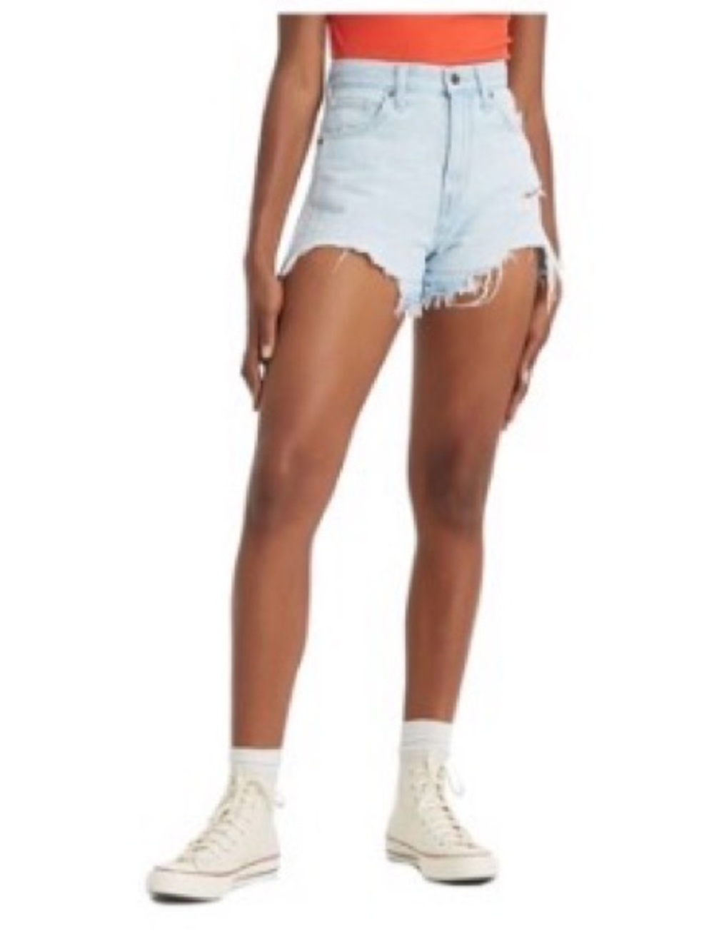 Levi’s Women’s High Waisted Mom Shorts